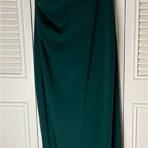 Vince Camuto Deep Green Maxi Skirt